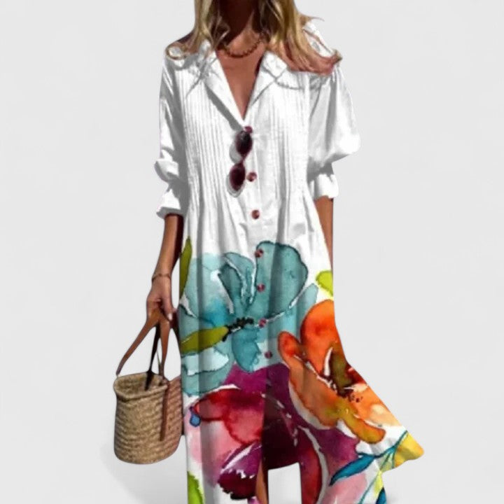 Viona - Elegant Boho Dress