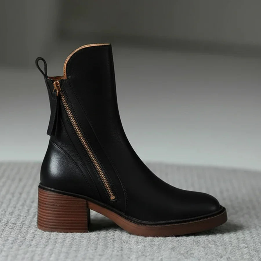 Valorine Leather Boots