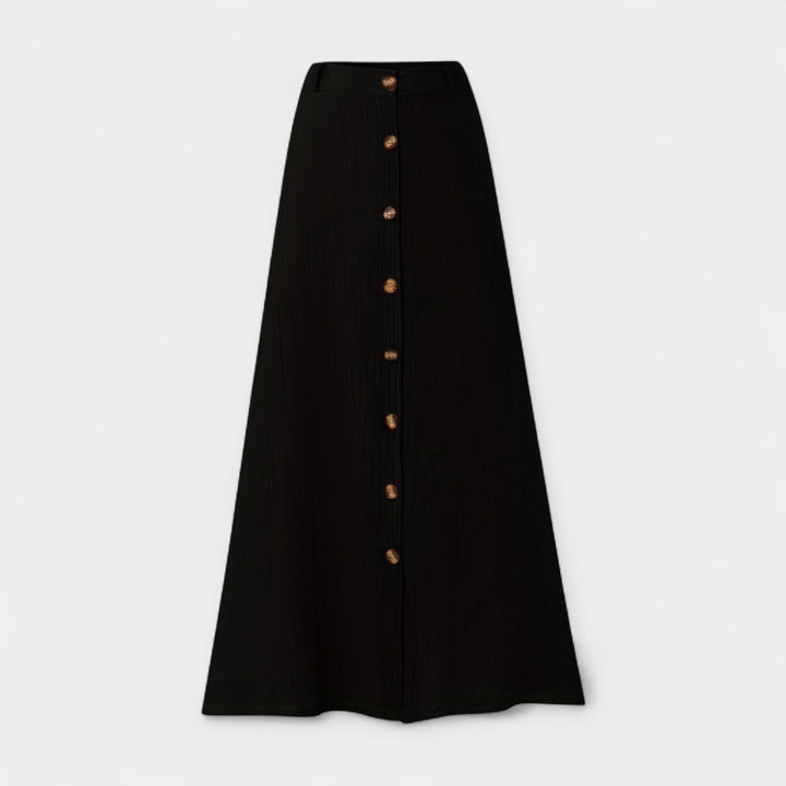 Klára - Semi-sheer midi skirt with a slit