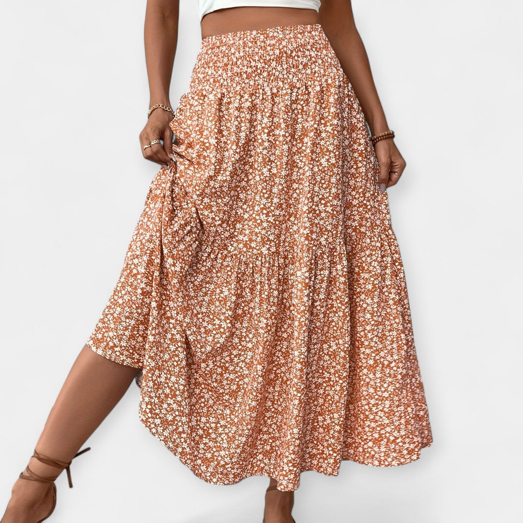 Sára - Floral skirt