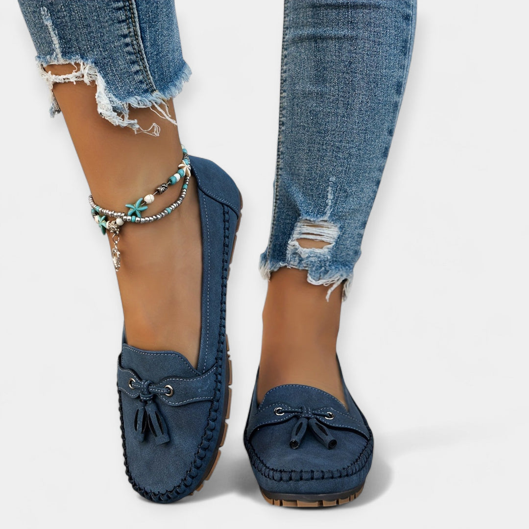 Rozárie - Ballet flats with bow style