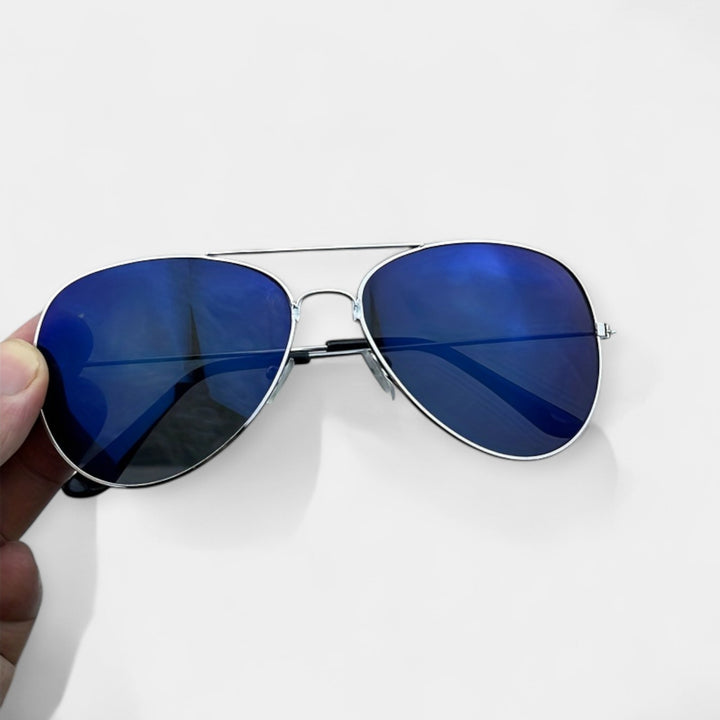 Retro glasses with mirror