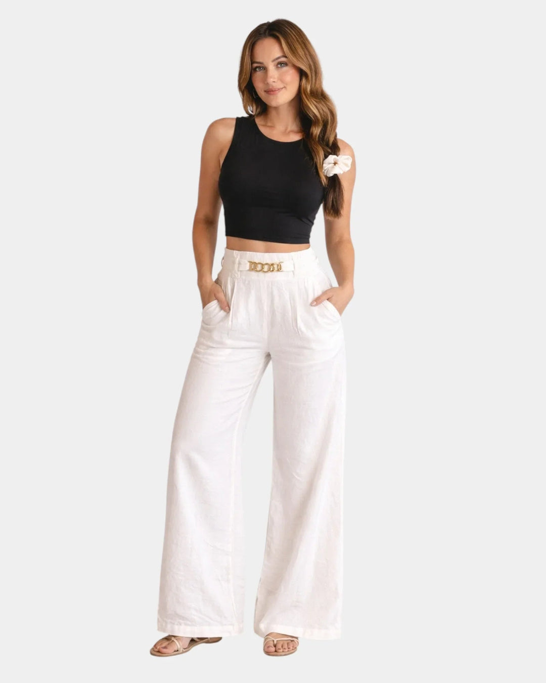 Audrey Wide-Leg Pants