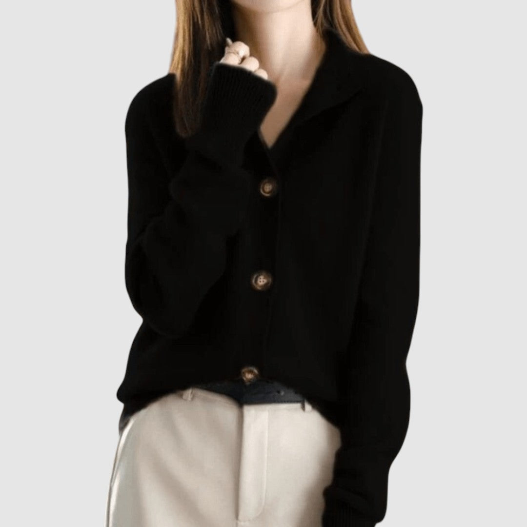 Viktorie - Luxurious knitted cashmere sweater