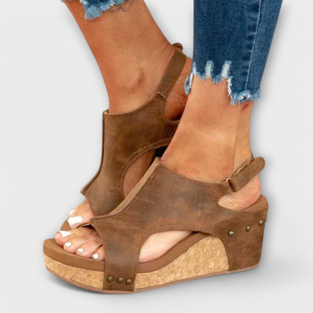 Lina - Wedge sandals