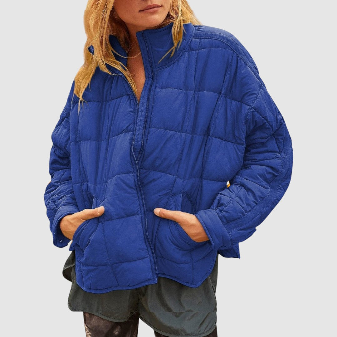 Gabriela - Light, compact quilted jacket with zipper