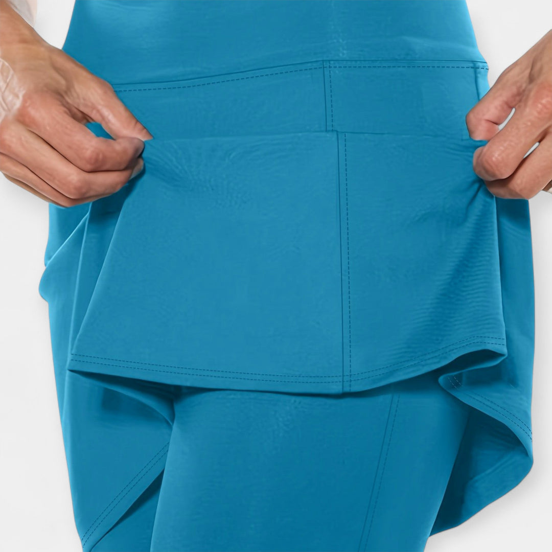 Elżbieta - High shorts with a skirt