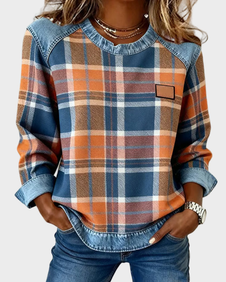 Ivy – Women's Patchwork Sweatshirt