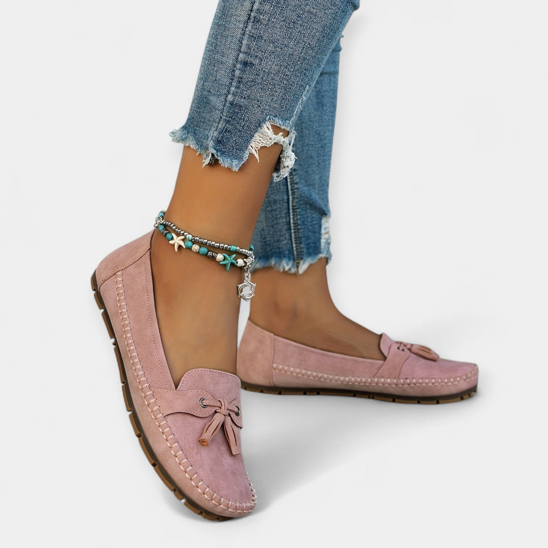 Rozárie - Ballet flats with bow style