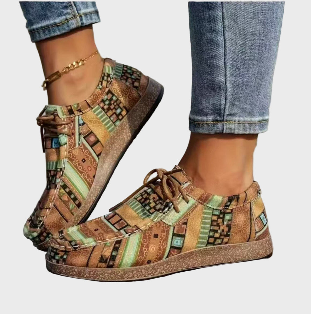 Beáta - Colourful Boho Shoes