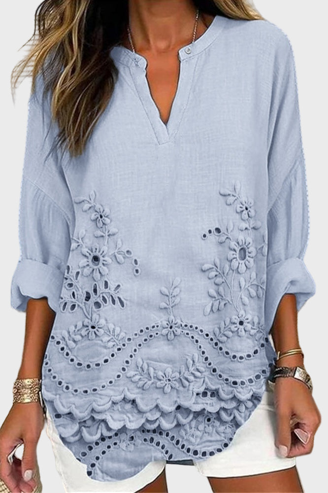 Elena - Coastal Bloom T-shirt
