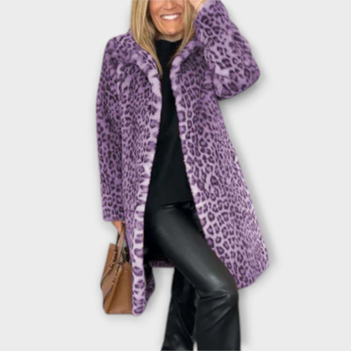 Amara - Leopard print coat