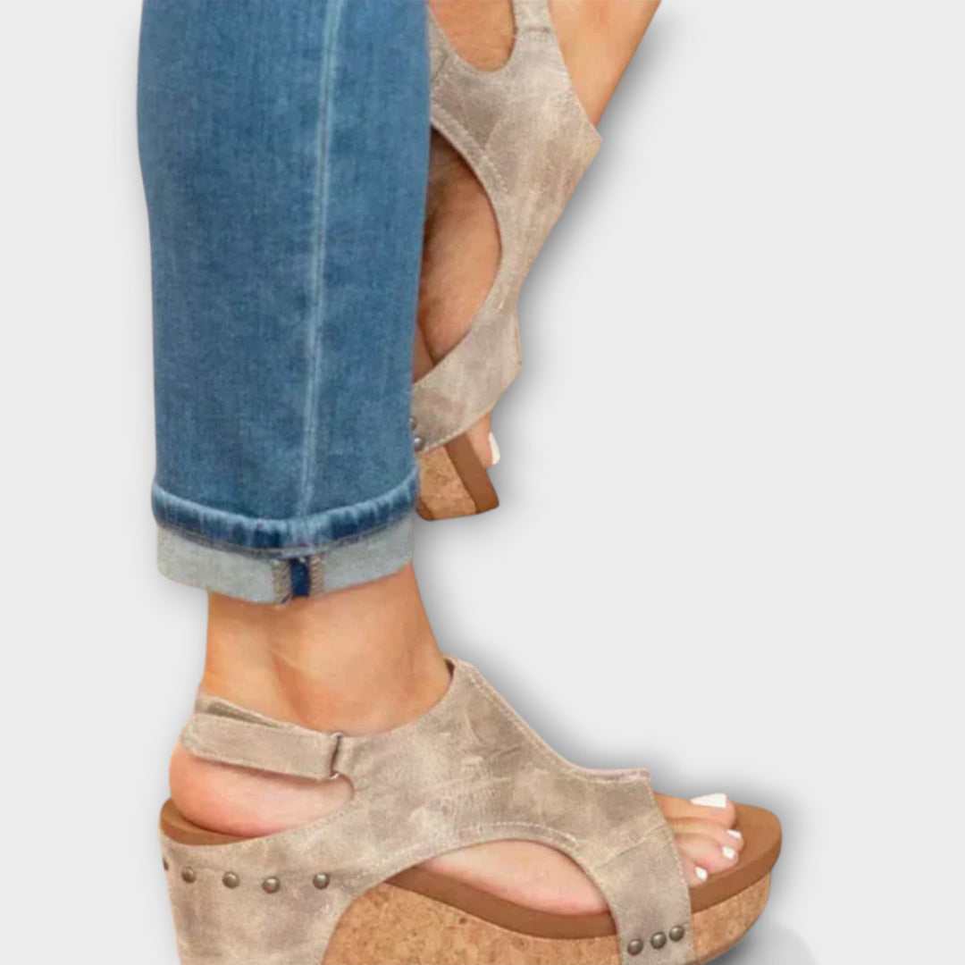 Lina - Wedge sandals