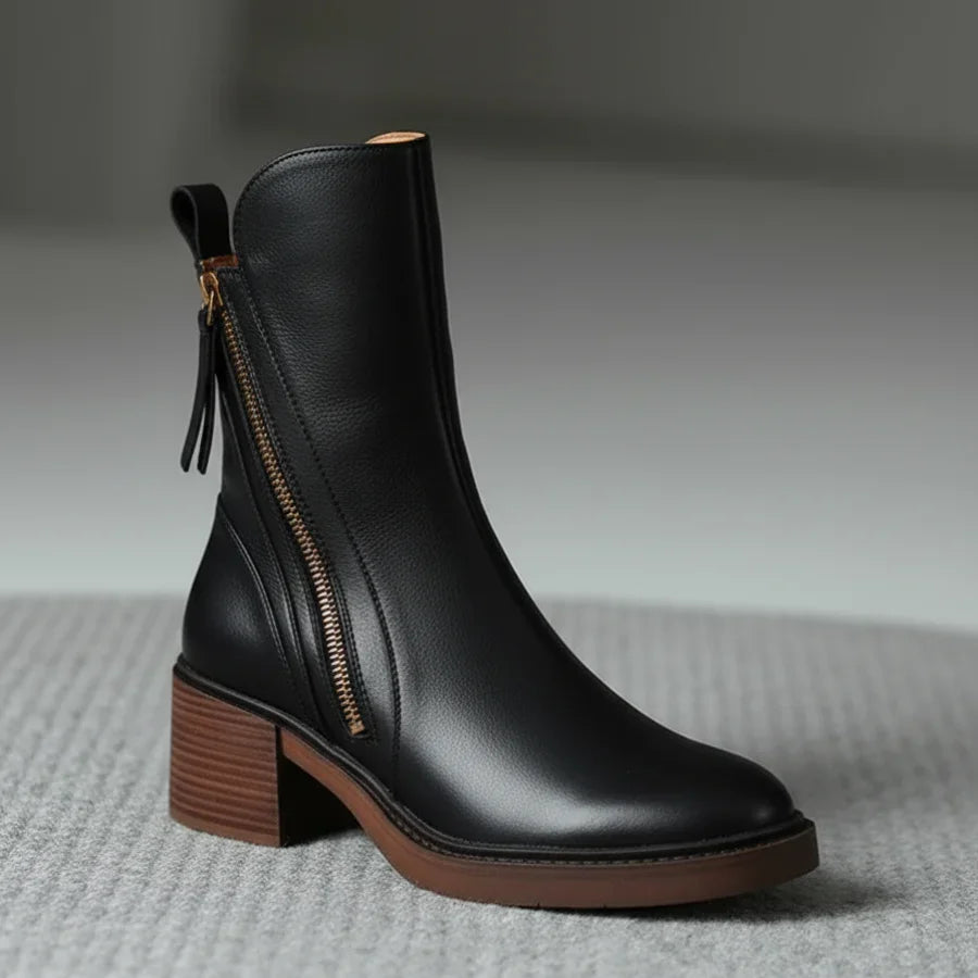 Valorine Leather Boots