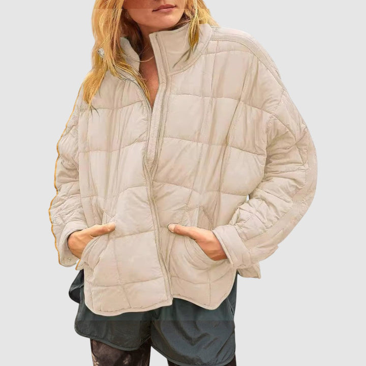 Gabriela - Light, compact quilted jacket with zipper
