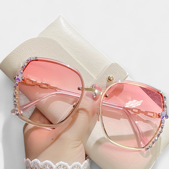 Women's glasses with a gradient effect