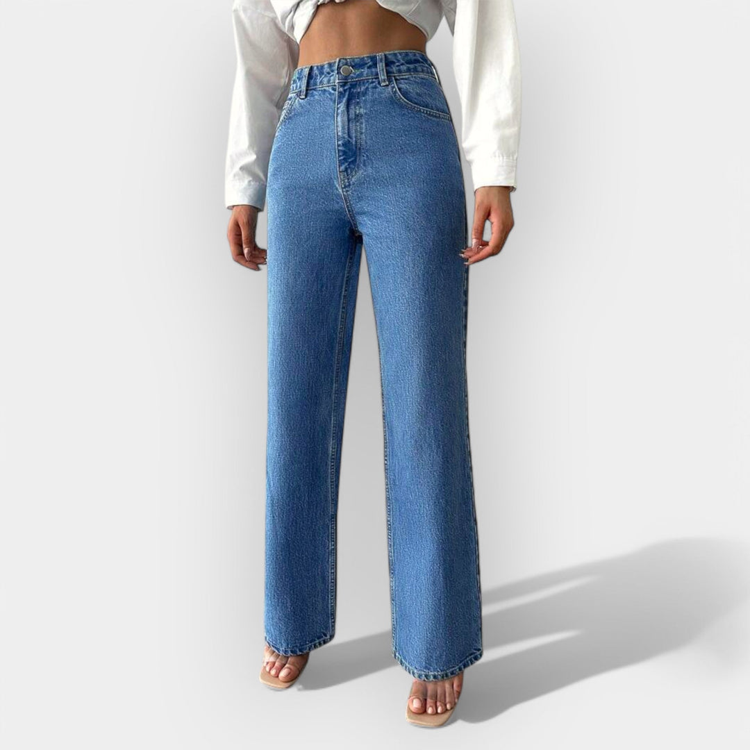 Mia - High jeans with a comfortable wide cut