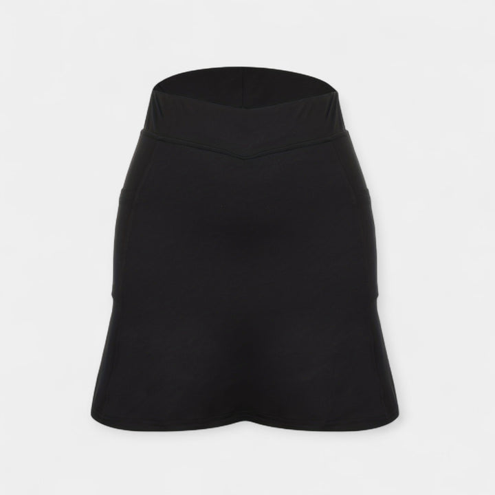 Elżbieta - High shorts with a skirt