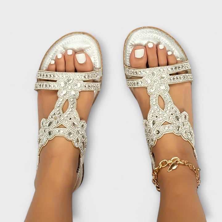 Birgit - Orthopedic sandals with boho charm