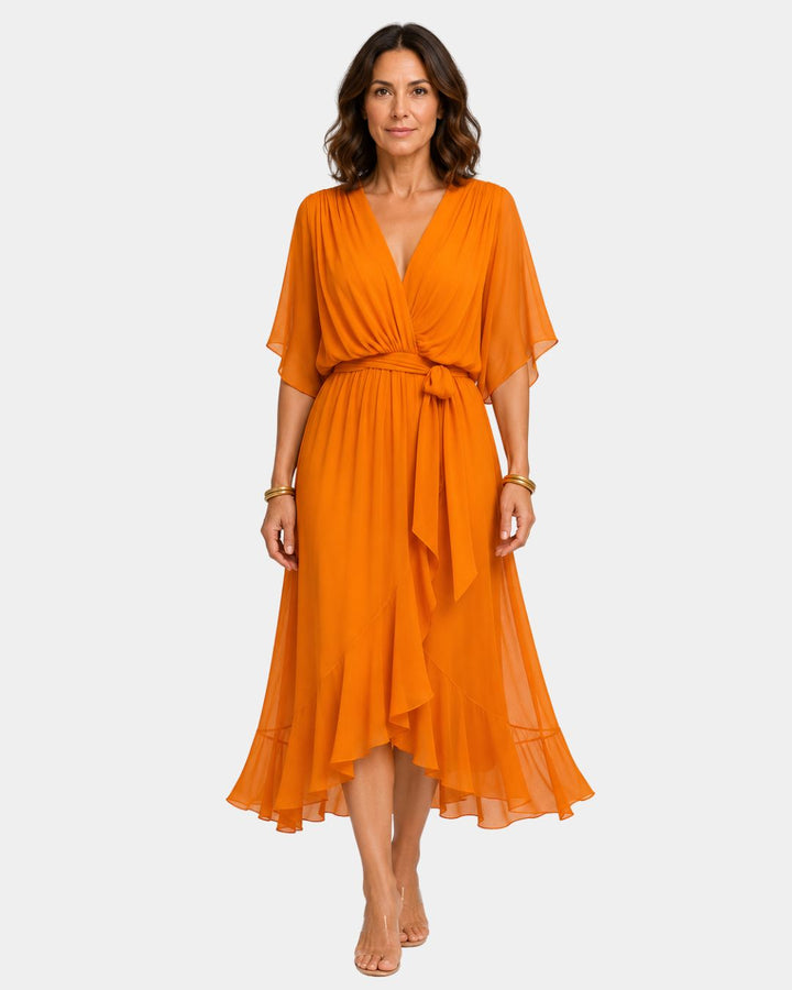 Carmen Chiffon Dress