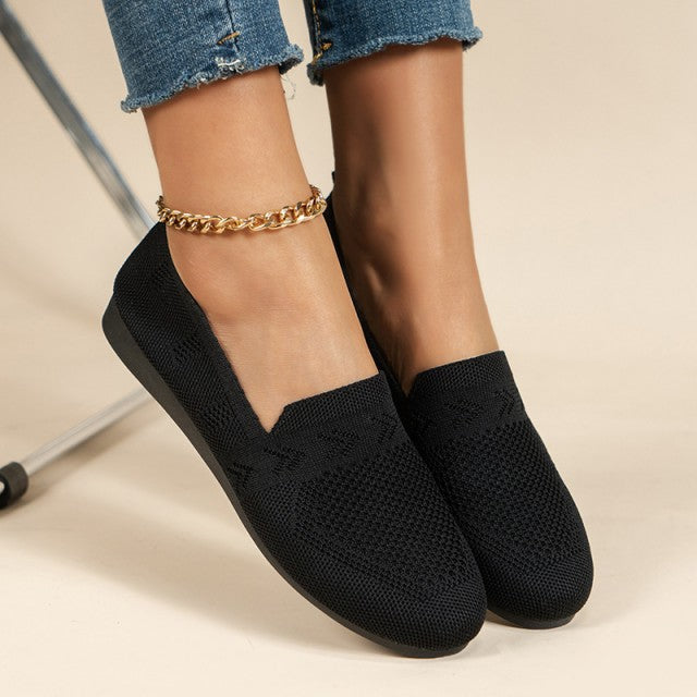 Mesh Slip-On Loafers