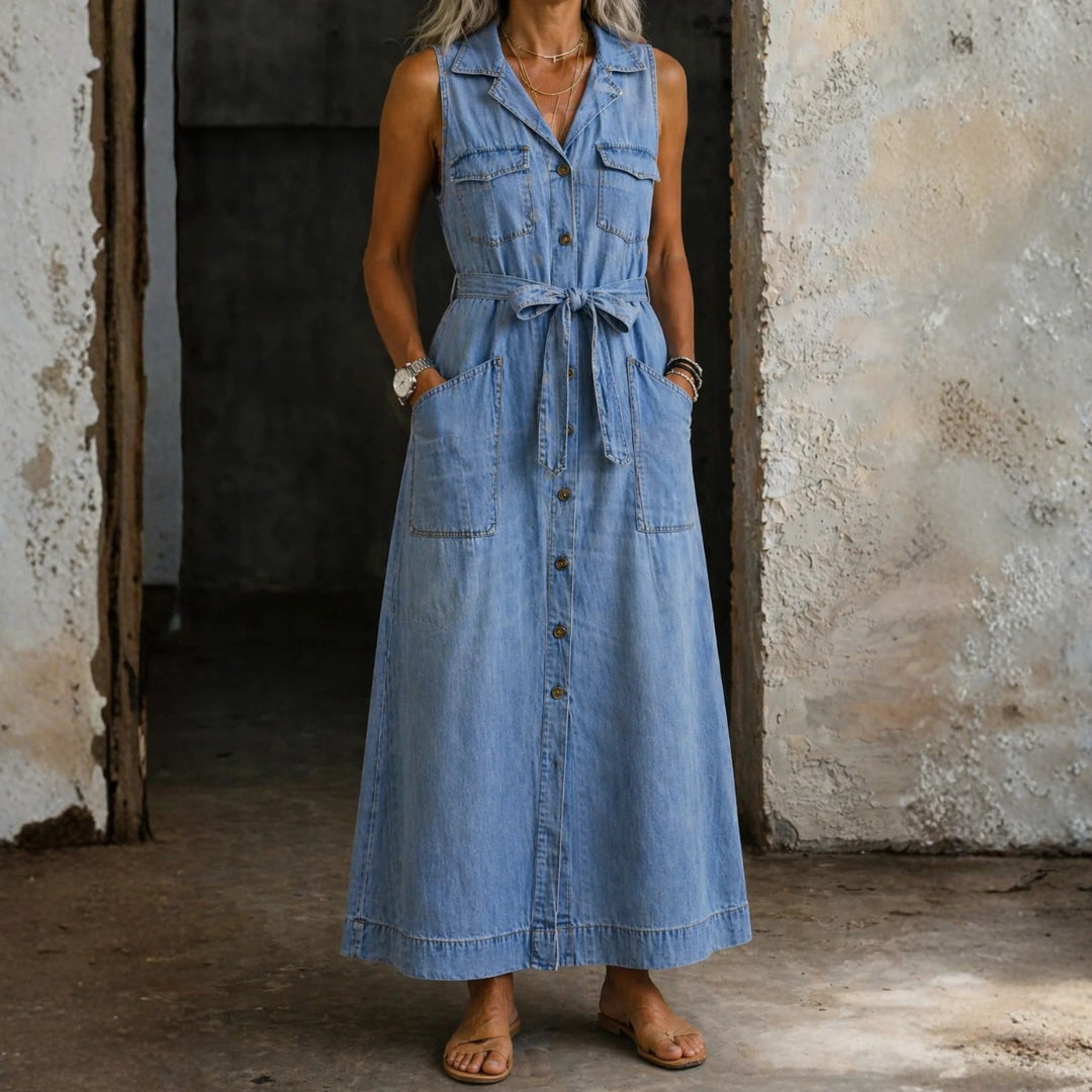Sandra - Denim dress