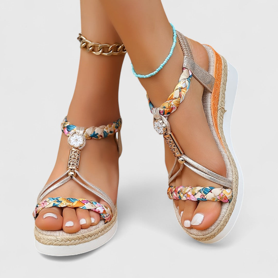 Lenka - Comfortable wedge sandals
