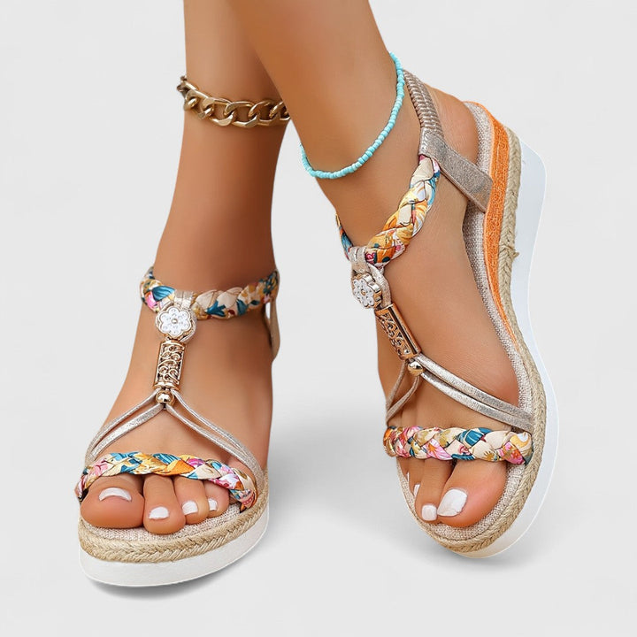 Lenka - Comfortable wedge sandals