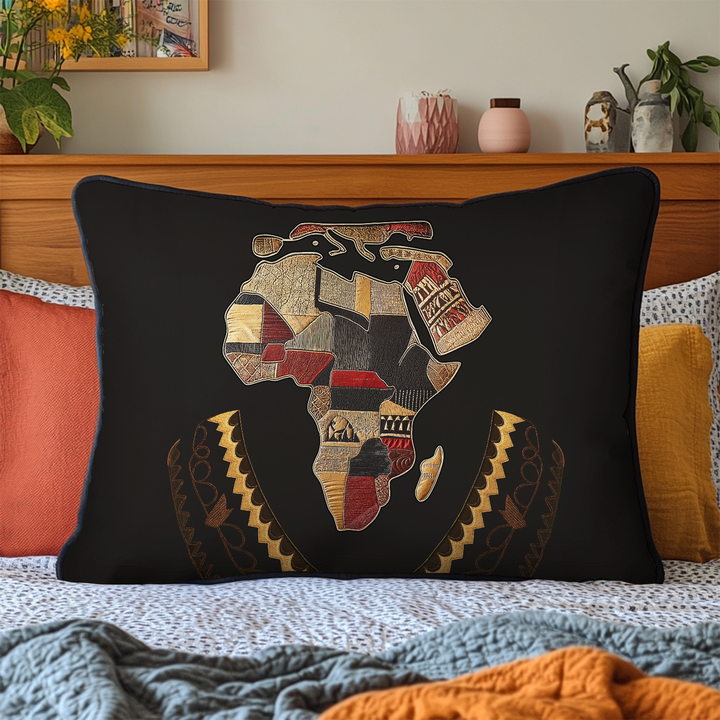 African Essence Quilted Bedding Pillow Case