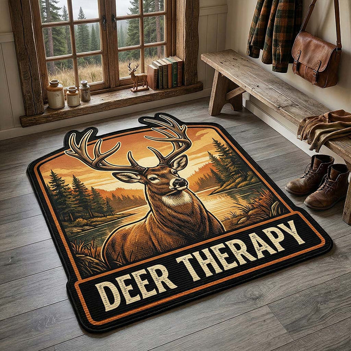 Alpine Serenity Custom Shape Area Rug