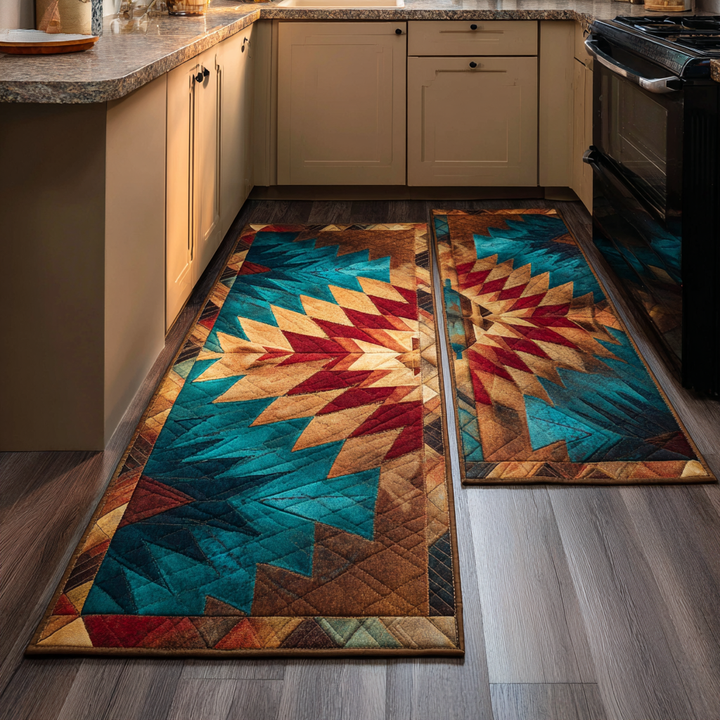 Native Kitchen Area Rug