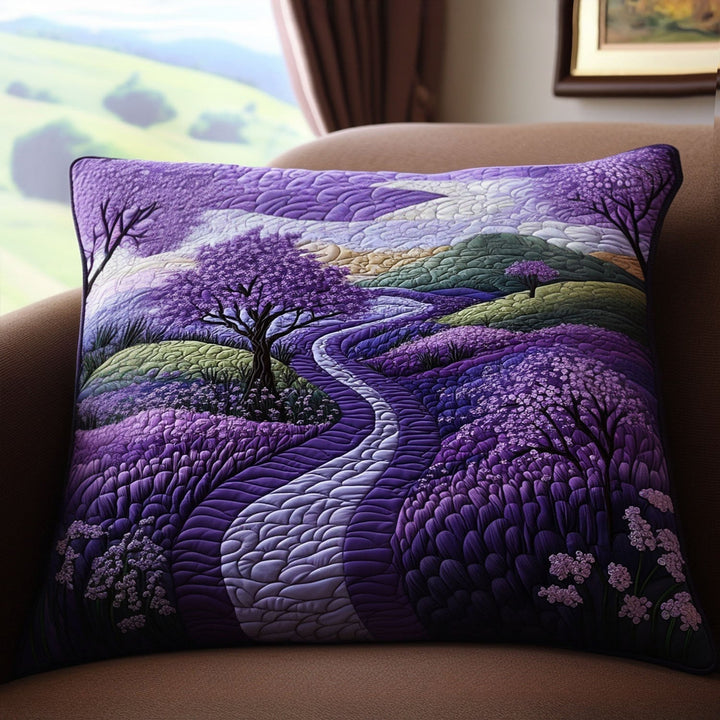 Amethyst Ridge Quilted Bedding Pillow Case