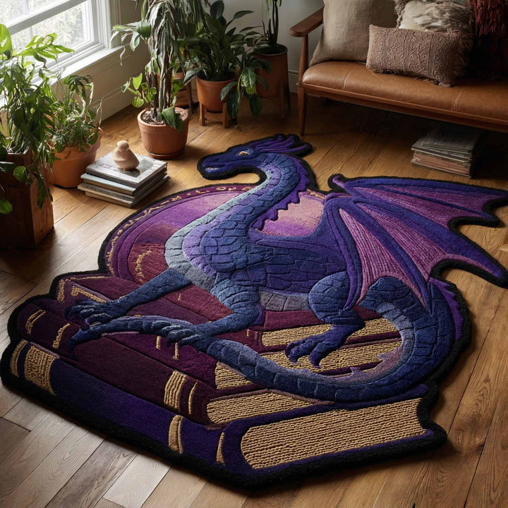 Arcane Wing Custom Shape Area Rug