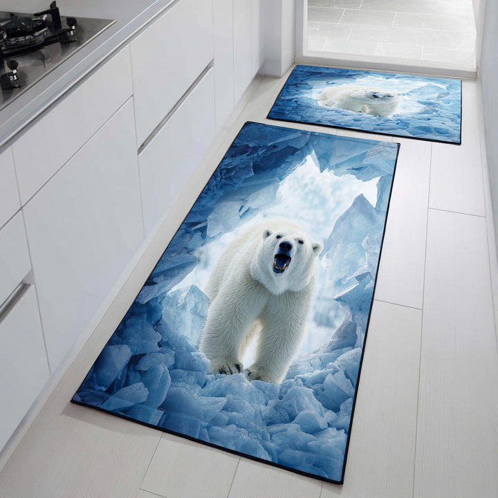 Arctic Wander Kitchen Area Rug