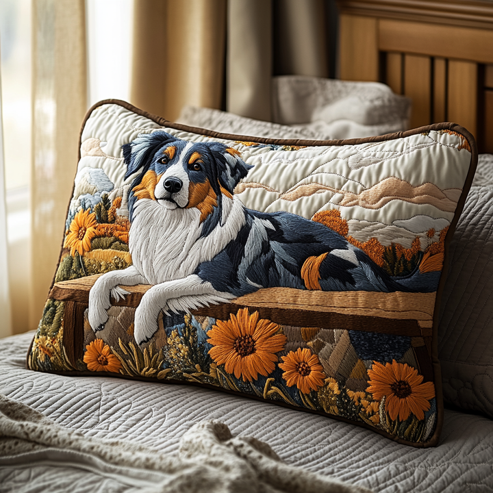Aussie Whirlwind Quilted Bedding Pillow Case
