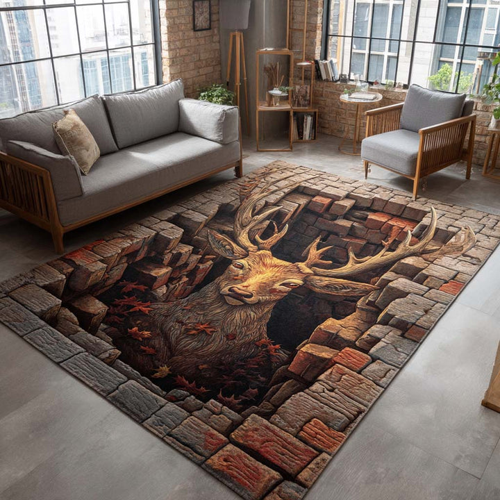 Deer Area Rug