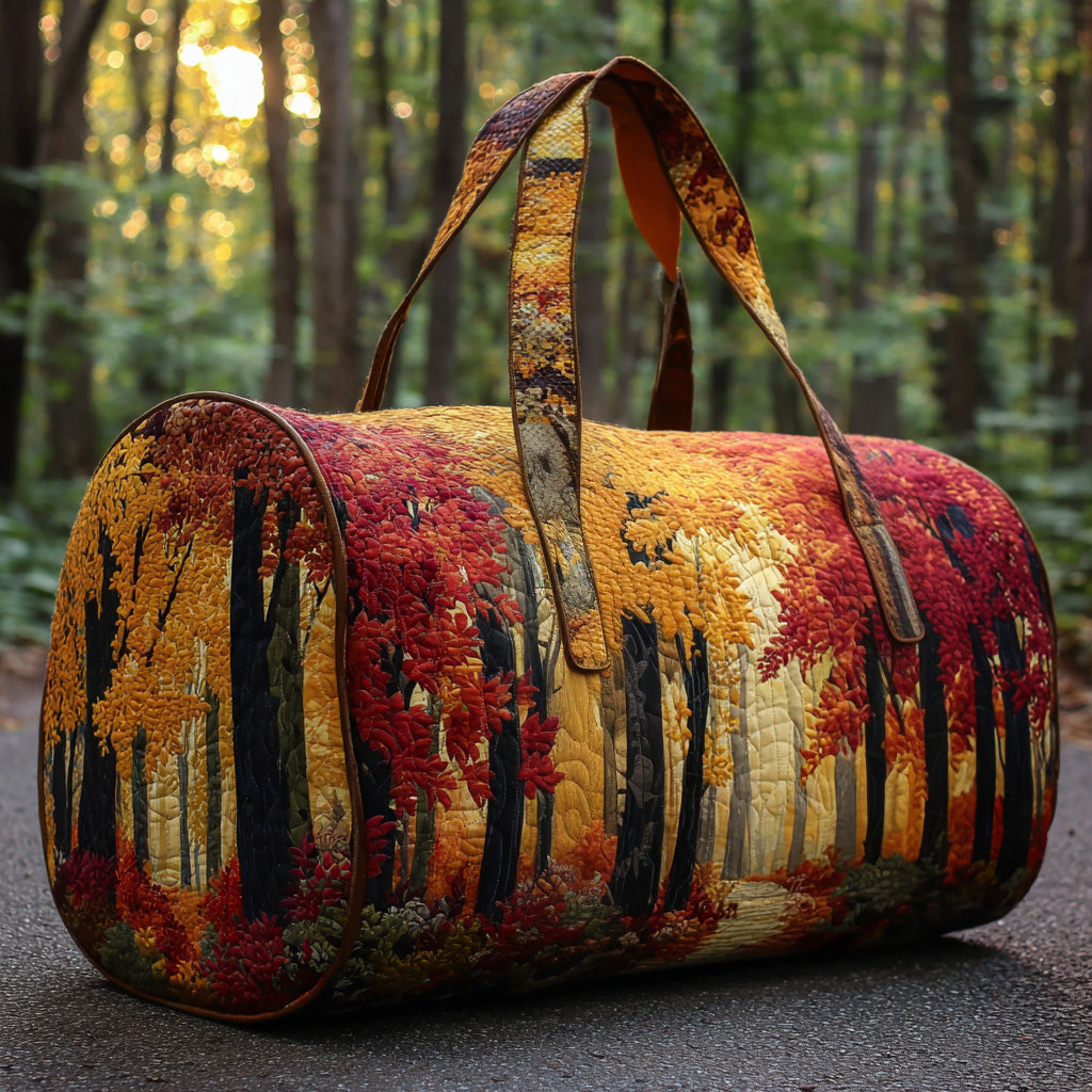 Autumn Grove Quilted Duffle Bag