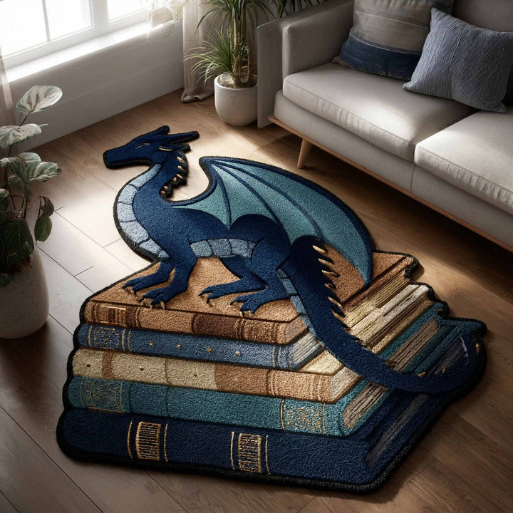 Azure Drake Custom Shape Area Rug