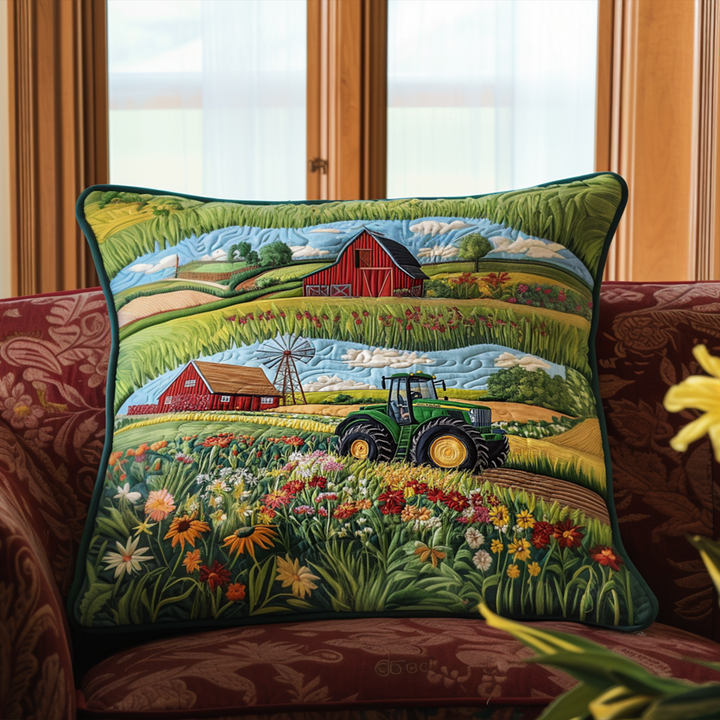 Barn and Bloom Quilted Bedding Pillow Case