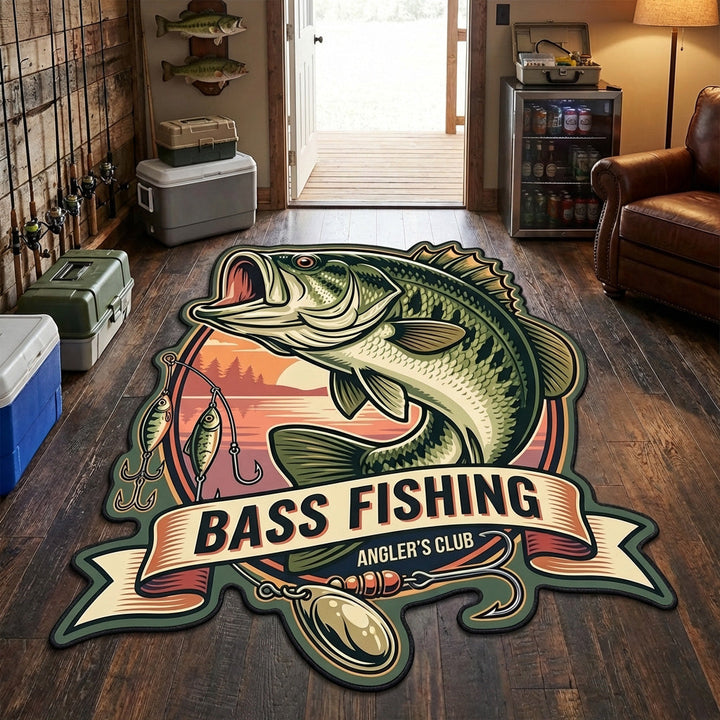 Bass Legacy Custom Shape Area Rug