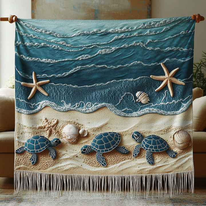 Beach Bliss Woven Sofa Blanket