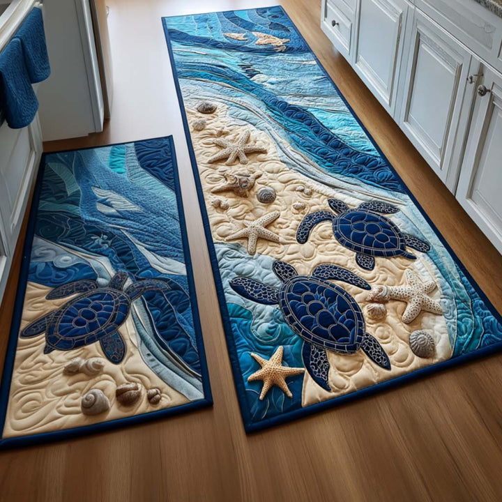 Beach Traveler Kitchen Area Rug