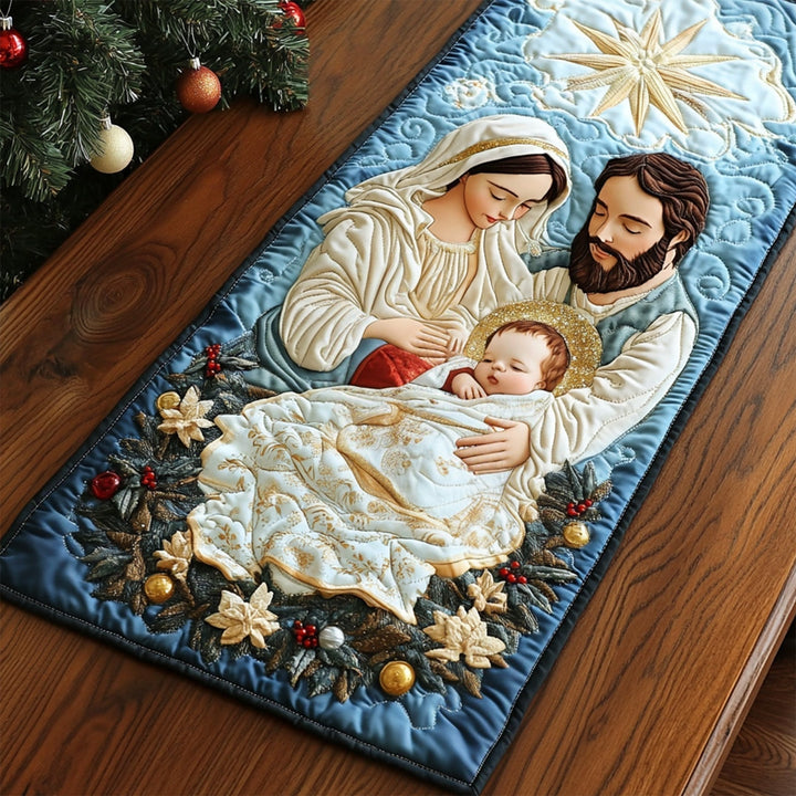 Bethlehem Journey Quilted Table Runner