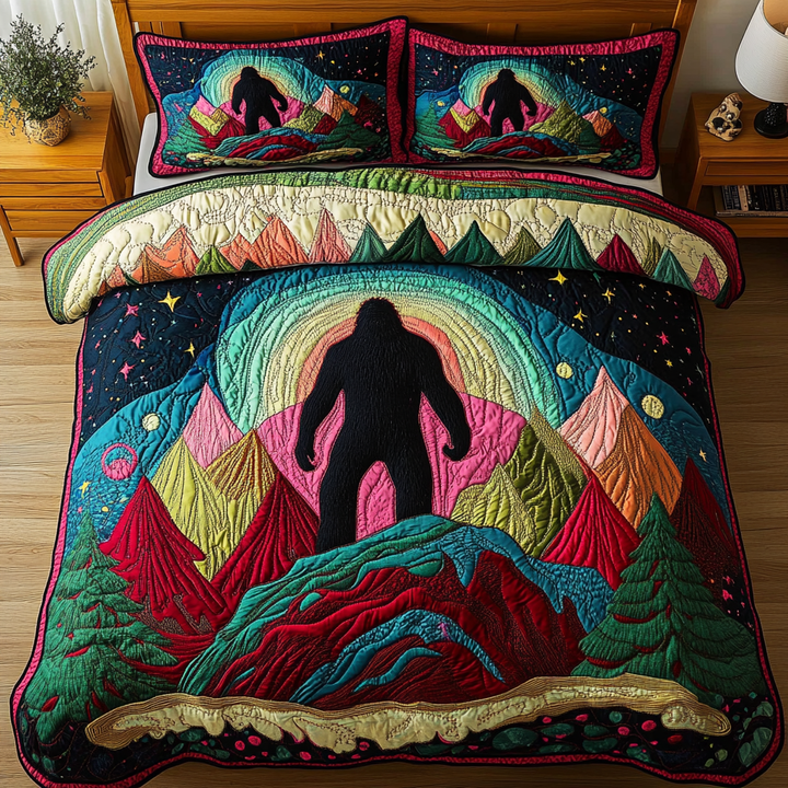 Bigfoot Quilted Bedding Set