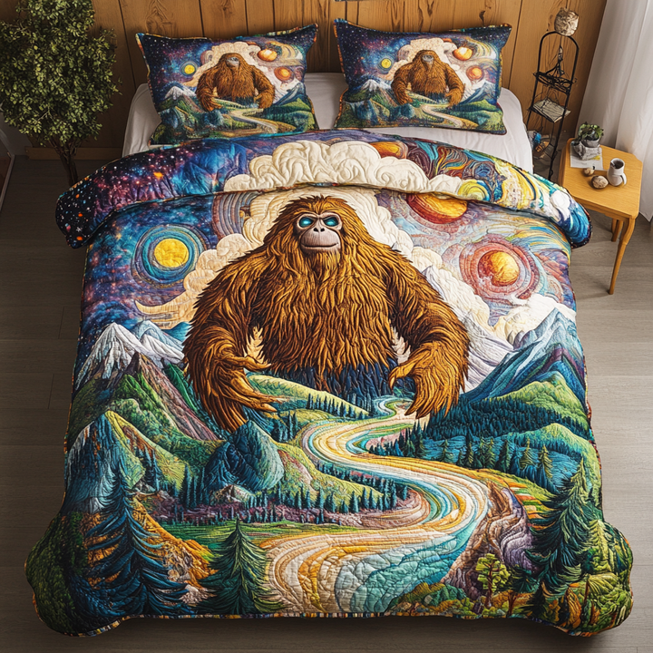 Bigfoot Quilted Bedding Set