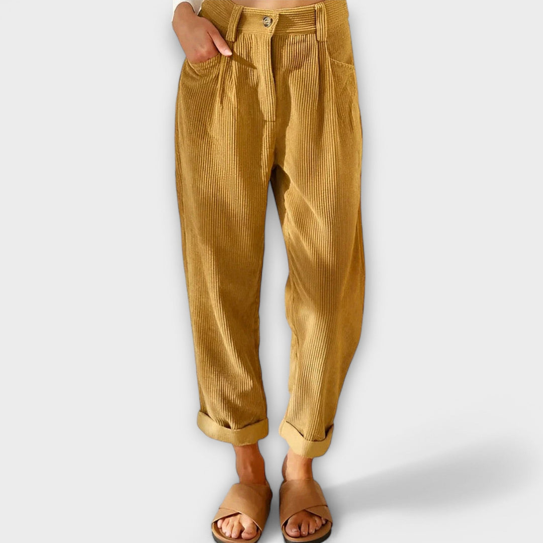Modern cord pants