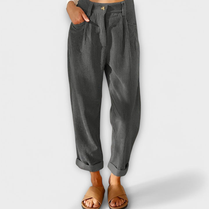 Jana - Modern cord pants