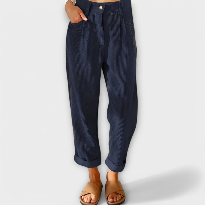 Jana - Modern cord pants