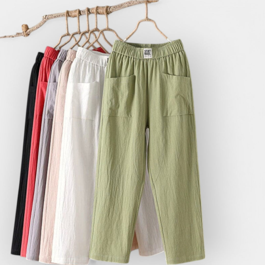Tereza - Comfortable Linen Pants