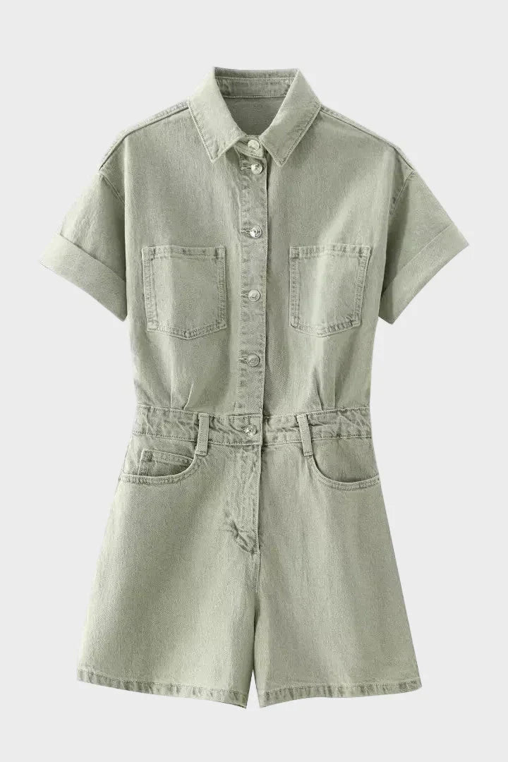 Birgitte - Denim dungarees